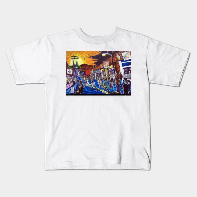 NoDa in the 90s Kids T-Shirt by jerrykirk